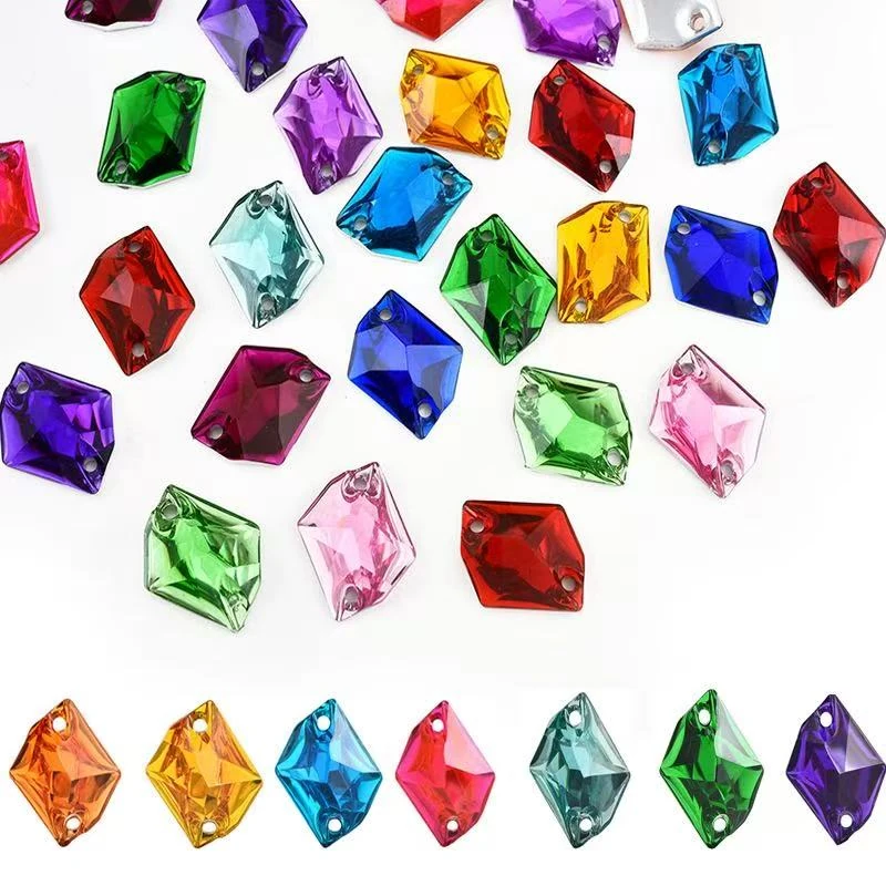 Cosmic Resin Sew-on Rhinestones
