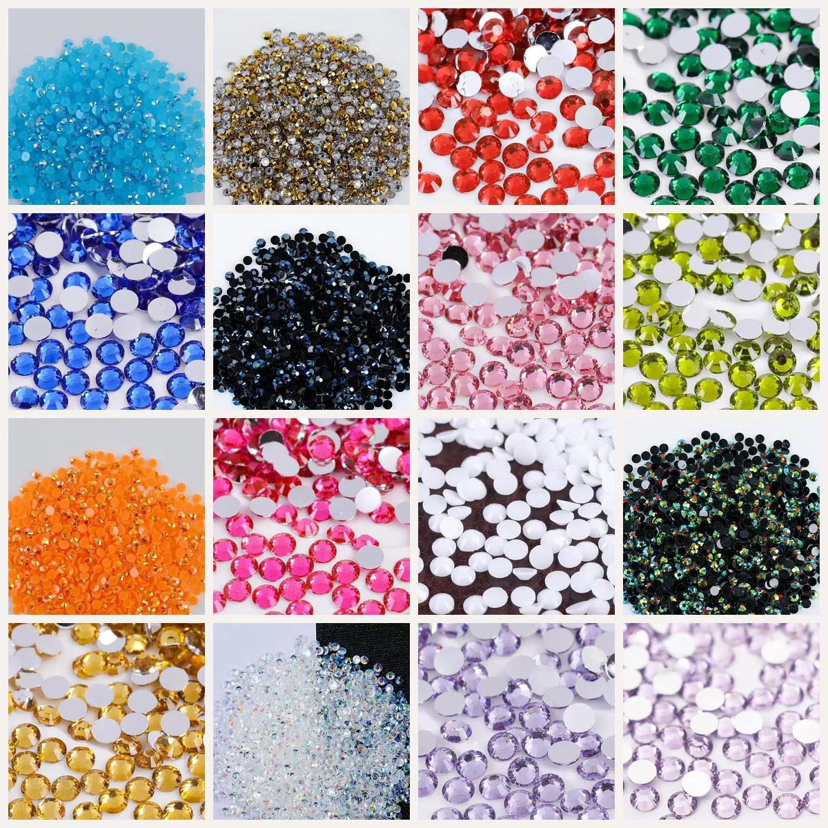 RESIN FLATBACK RHINESTONE